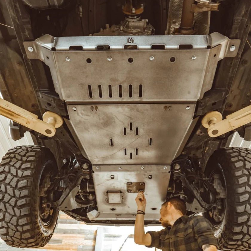 C4 Fabrication Rear Skid Plates | Lexus GX470 (2003 - 2009) | Truck Brigade