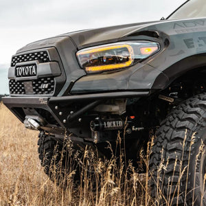 C4 Fabrication Rock Runner Front Bumper | Toyota Tacoma (2016-2023) - Truck Brigade