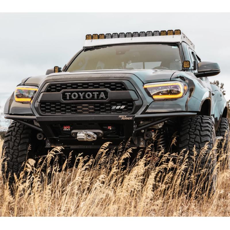C4 Fabrication Rock Runner Front Bumper | Toyota Tacoma (2016-2023) - Truck Brigade