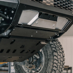 C4 Fabrication Rock Runner Front Skid Plate with Cross Member Delete | Toyota Tacoma (2016-2023) - Truck Brigade