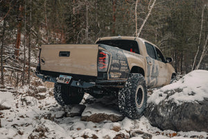 C4 Fabrication Rock Runner High Clearance Rear Bumper | Toyota Tacoma (2016-2023) - Truck Brigade