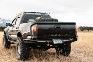 C4 Fabrication Rock Runner High Clearance Rear Bumper | Toyota Tacoma (2016-2023) - Truck Brigade