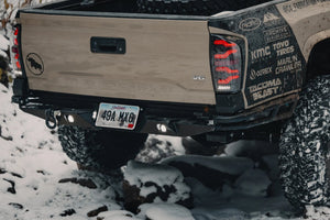 C4 Fabrication Rock Runner High Clearance Rear Bumper | Toyota Tacoma (2016-2023) - Truck Brigade