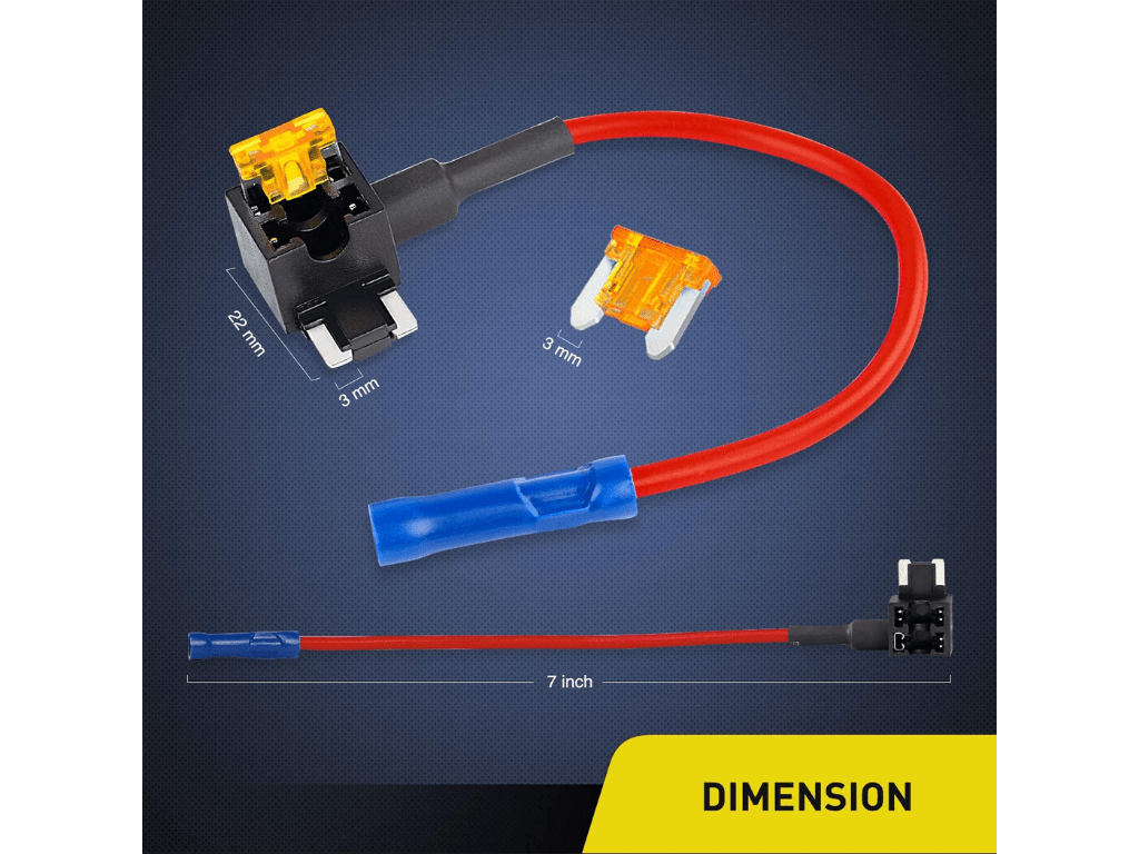 Cali Raised 12V Add A Fuse Kit W/5Amp Lo Profile Mini Blade Fuse | Truck Brigade