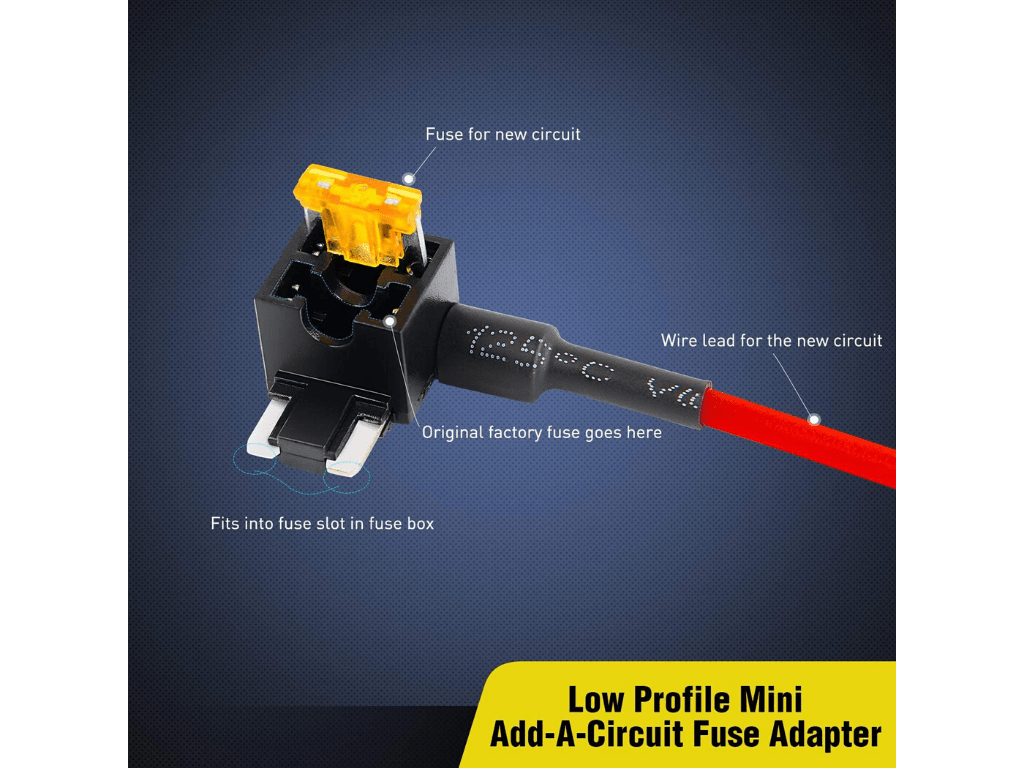 Cali Raised 12V Add A Fuse Kit W/5Amp Lo Profile Mini Blade Fuse | Truck Brigade