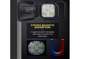 Cali Raised 15W Magnetic Base Rechargeable LED Work/Camp Light | Truck Brigade