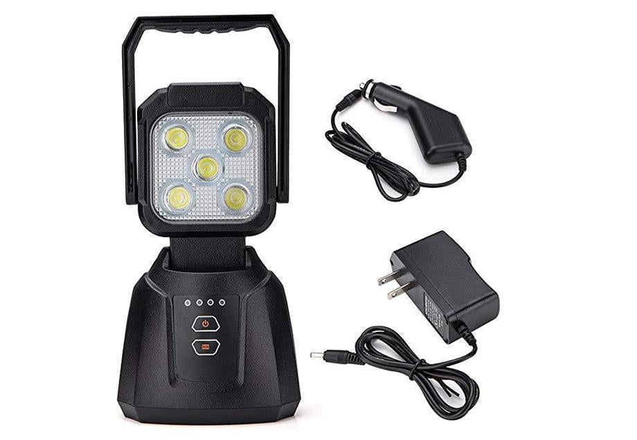 Cali Raised 15W Magnetic Base Rechargeable LED Work/Camp Light | Truck Brigade