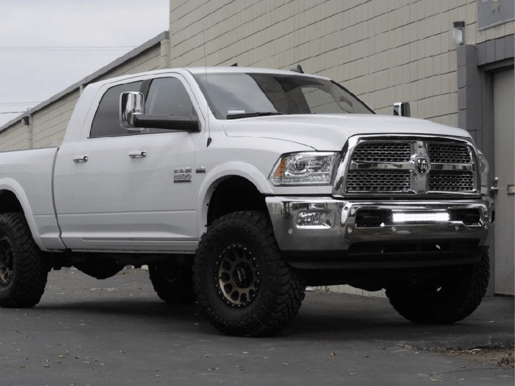 Cali Raised 22" Bumper Hidden LED Light Bar Brackets Kit | Dodge 2500/3500 (2010-2018) | Truck Brigade