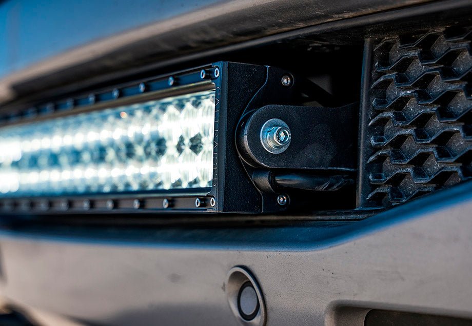 Cali Raised 22" Bumper Hidden LED Light Bar Brackets Kit | Ford Ranger (2019-2022) | Truck Brigade