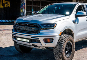 Cali Raised 22" Bumper Hidden LED Light Bar Brackets Kit | Ford Ranger (2019-2022) | Truck Brigade