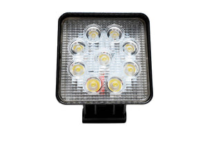 Cali Raised 27W Square Work Light - Truck Brigade