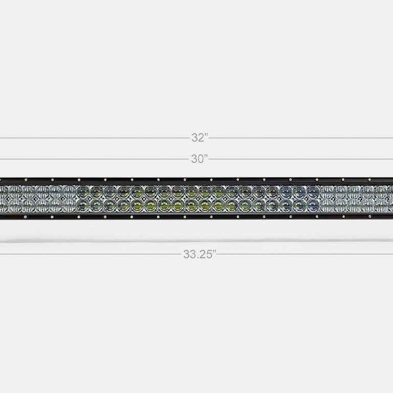 Cali Raised 32&quot; Dual Row 5D Optic OSRAM LED Light Bar - Truck Brigade