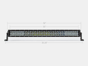 Cali Raised 32" Dual Row 5D Optic OSRAM LED Light Bar | Truck Brigade