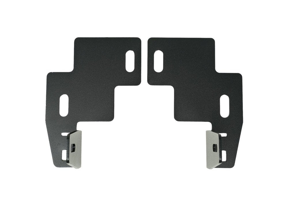 Cali Raised 32 Inch Lower Bumper Hidden LED Light Bar Mounting Brackets | Chevy Colorado (2014-2021) | Truck Brigade