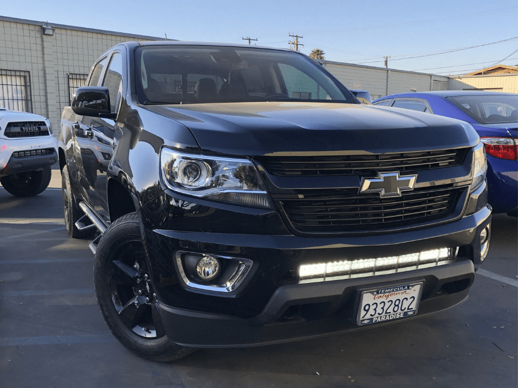 Cali Raised 32" Lower Bumper Hidden LED Light Bar Brackets Kit | Chevy Colorado (2014-2022) | Truck Brigade