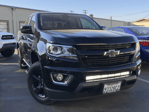 Cali Raised 32" Lower Bumper Hidden LED Light Bar Brackets Kit | Chevy Colorado (2014-2022) | Truck Brigade