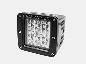 Cali Raised 3x2 18W Amber LED Pod - Truck Brigade