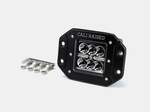 Cali Raised 3x2 18W Flush Mount LED Pod - Truck Brigade