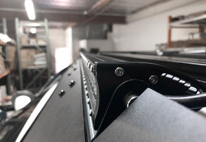 Cali Raised 40" Cut-Out Prinsu Roof Rack Slim LED Light Bar Bracket Kit | Truck Brigade