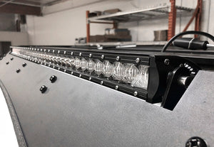 Cali Raised 40" Cut-Out Prinsu Roof Rack Slim LED Light Bar Bracket Kit | Truck Brigade