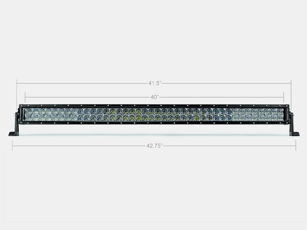 Cali Raised 42" Dual Row 5D Optic OSRAM LED Light Bar | Truck Brigade