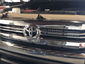 Cali Raised 42 Inch Hidden Grille Curved LED Light Bar Bracket Kit | Toyota Tundra (2014-2021) | Truck Brigade
