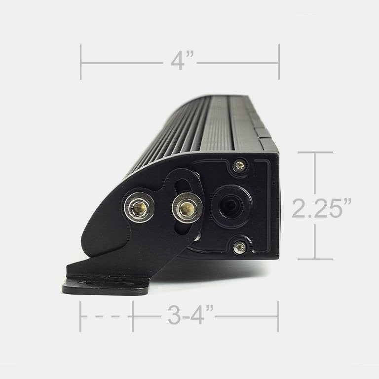 Cali Raised 43&quot; Amber/White Dual Function LED Light Bar - Truck Brigade