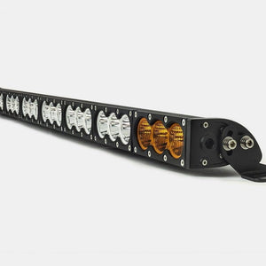 Cali Raised 43" Amber/White Dual Function LED Light Bar - Truck Brigade