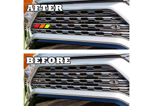 Cali Raised 4Runner, Tacoma, Tundra, Tri-Color Badge Emblem Decoration | Truck Brigade