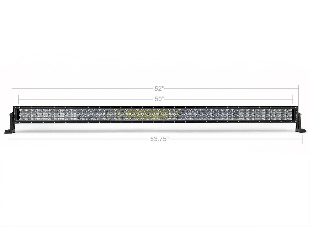 Cali Raised 52 Inch Curved LED Light Bar Roof Bracket Kit | Toyota Tacoma (2005-2023) | Truck Brigade