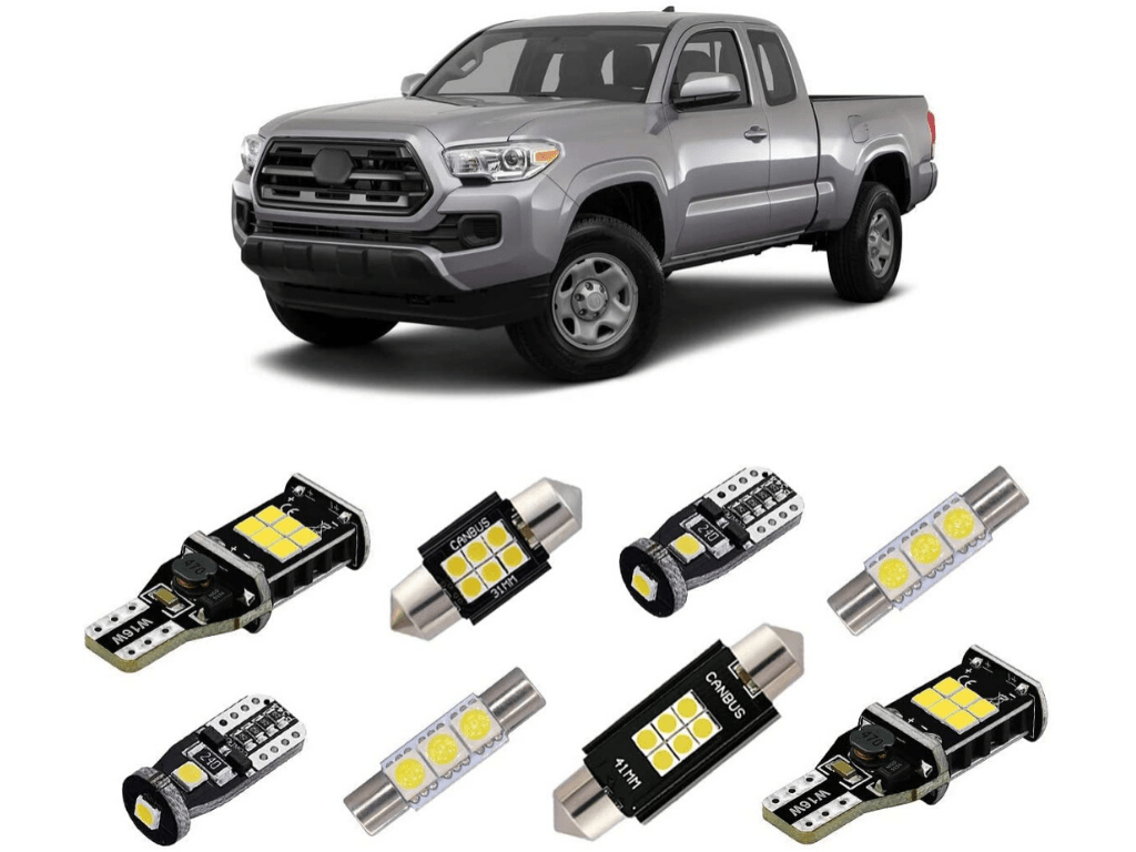 Cali Raised 9-Piece Interior LED Light Kit | Toyota Tacoma (2016-2023) | Truck Brigade