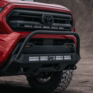 Cali Raised Bolt-On Bull Bar | Toyota Tacoma Stealth Bumper (2024+) | Truck Brigade