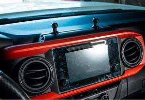 Cali Raised Dash Accessory Mount | Toyota Tacoma (2016-2023) - Truck Brigade