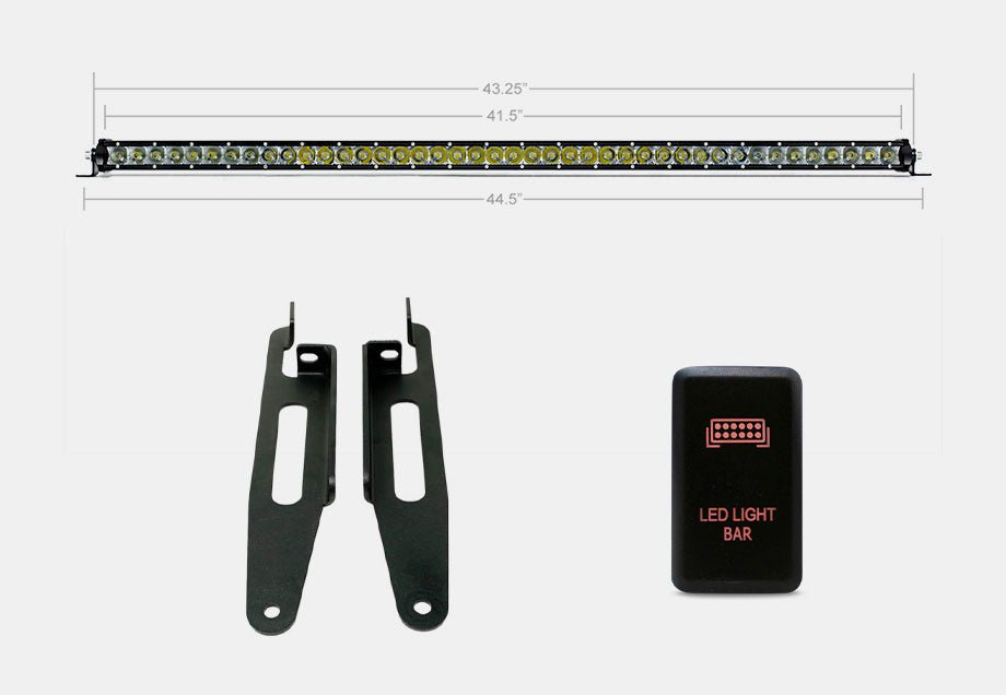 Cali Raised Economy Roof Rack Lighting Kit For Tacoma, 4Runner | Truck Brigade