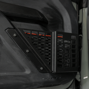 Cali Raised Front Door MOLLE Basket Fits 22+ Ford Bronco Raptor | Truck Brigade