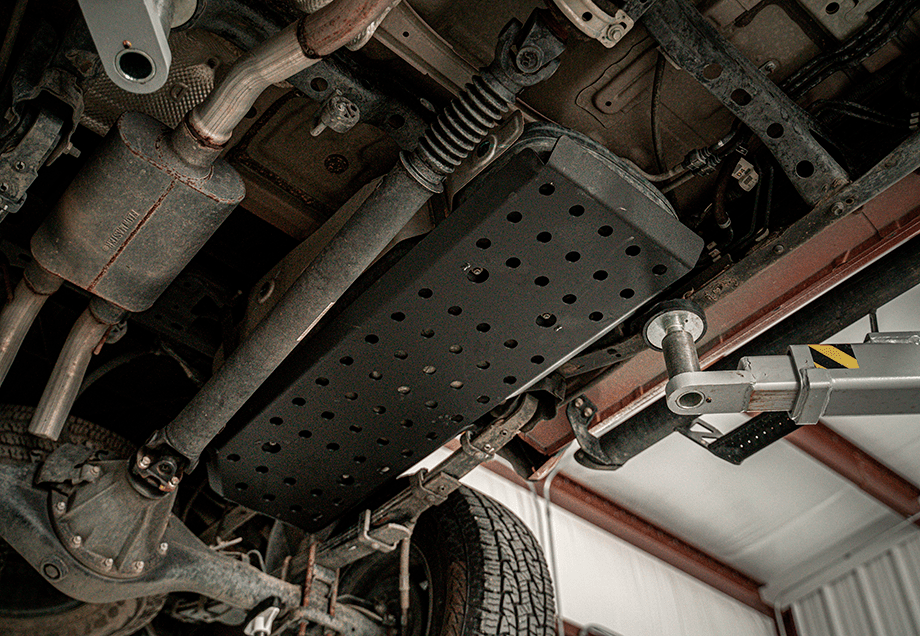 Cali Raised Fuel Tank Skid Plate | Toyota Tacoma (2005-2015) | Truck Brigade