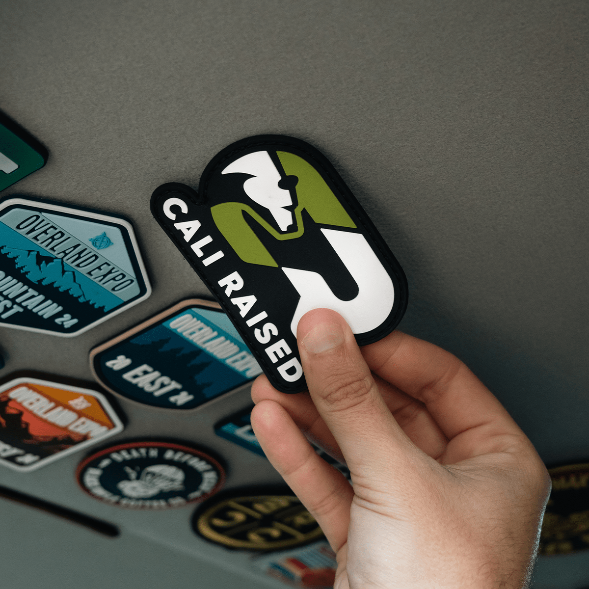Cali Raised LED CR Logo PVC Patch | Truck Brigade
