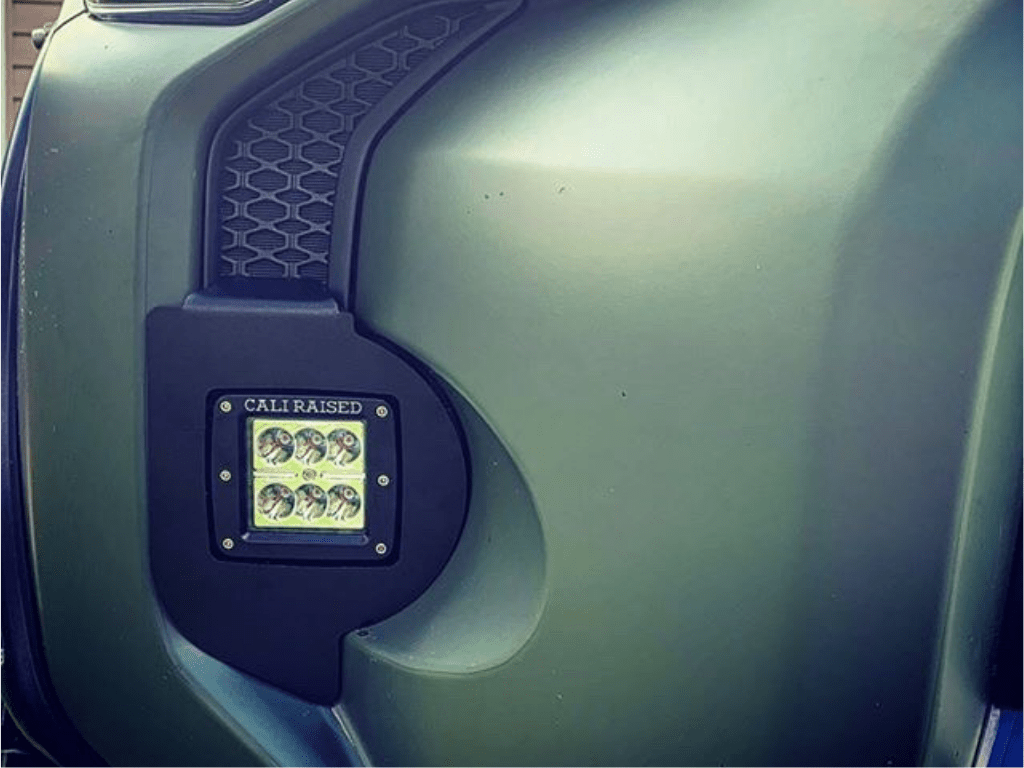 Cali Raised LED Fog Light Pod Replacement Bracket Kit | Toyota 4Runner (2014-2022) | Truck Brigade