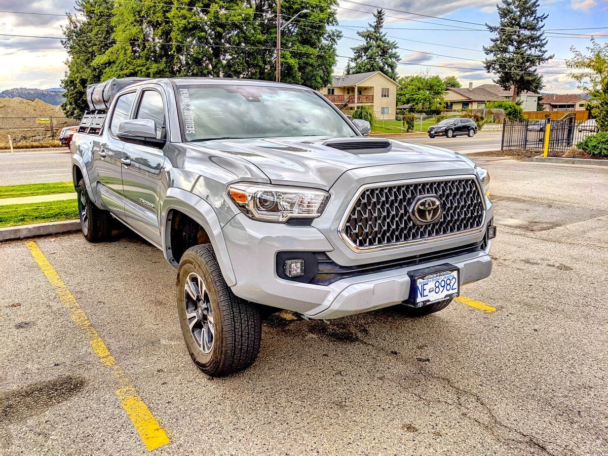LED Fog Light Pod Replacements Brackets Kit Fits 2016-2023 Toyota Tacoma - 3X2 18W LED PODS LED Fog Light Pod Replacements Brackets Kit Fits 2016-2023 Toyota Tacoma - 3X2 18W LED PODS