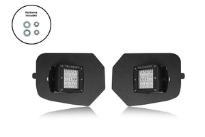 Cali Raised LED Fog Light Pod Replacement Bracket Kit | Toyota Tacoma (2016-2023) | Truck Brigade
