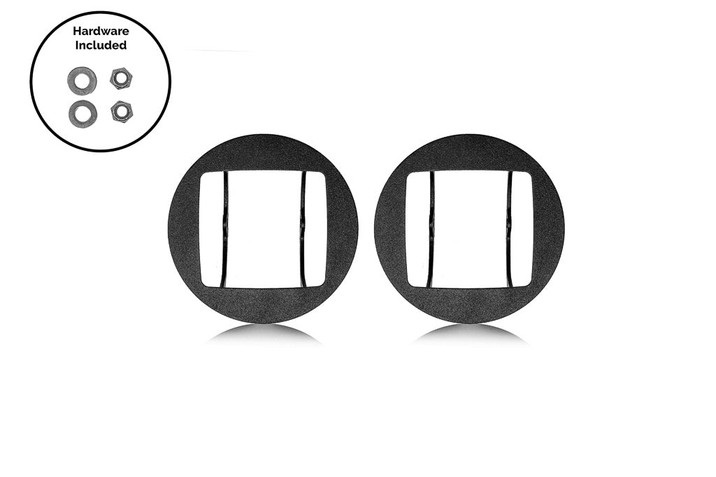 Cali Raised LED Fog Light Pod Replacement Mounting Brackets | Toyota Tacoma (2005-2011) - Truck Brigade