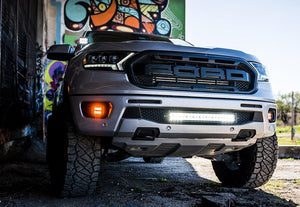 Cali Raised LED Fog Light Pod Replacements Brackets Kit | Ford Ranger (2019-2024) | Truck Brigade