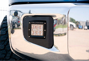 Cali Raised LED Fog Light Pod Replacements Brackets Kit | Toyota Tundra (2014-2021) | Truck Brigade