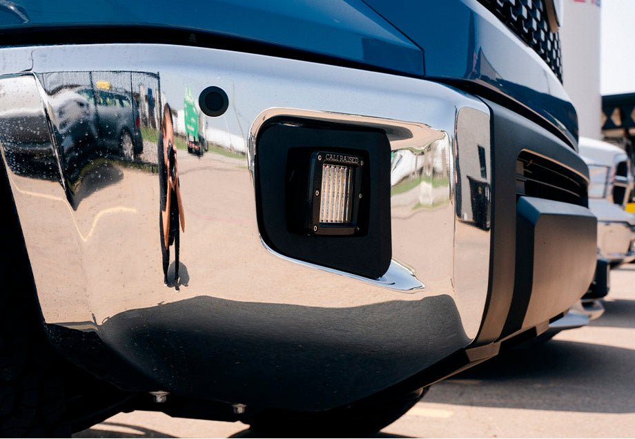 Cali Raised LED Fog Light Pod Replacements Brackets Kit | Toyota Tundra (2014-2021) | Truck Brigade