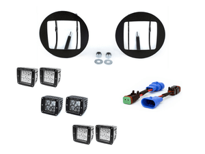 Cali Raised LED Fog Light Replacement Bracket Kit | Toyota Tacoma (2005-2011) | Truck Brigade