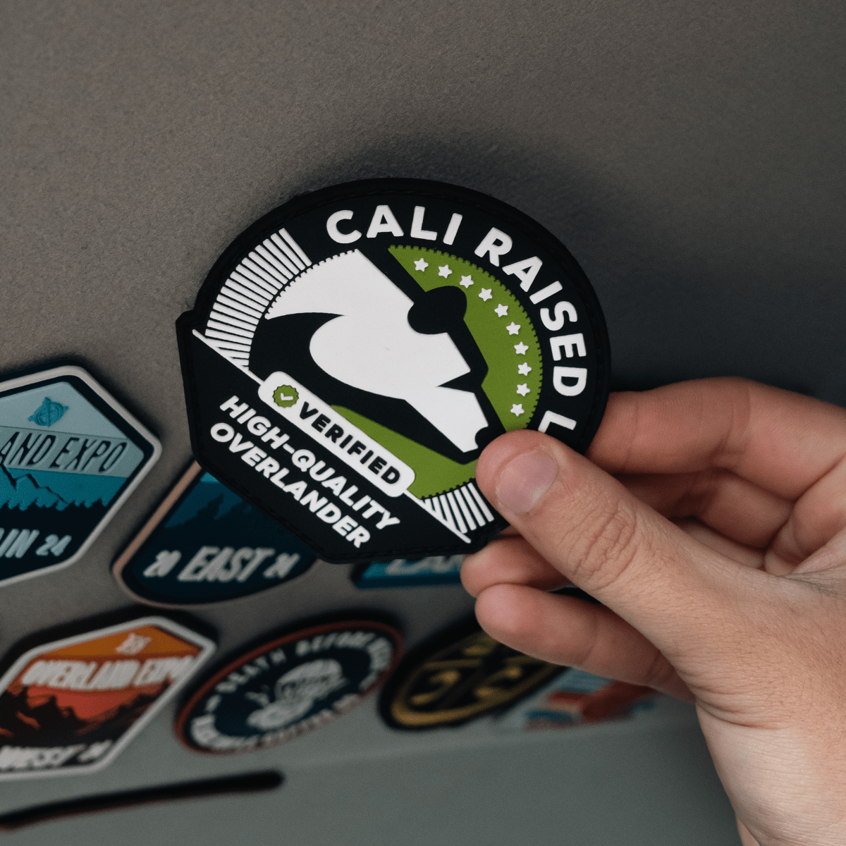 Cali Raised LED High Quality Overlander PVC Patch | Truck Brigade