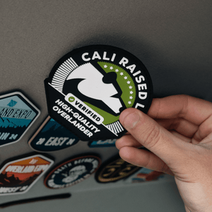 Cali Raised LED High Quality Overlander PVC Patch | Truck Brigade