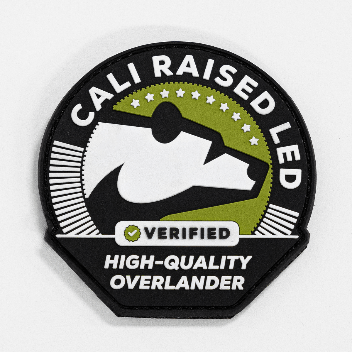 Cali Raised LED High Quality Overlander PVC Patch | Truck Brigade