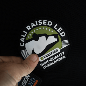 Cali Raised LED High Quality Overlander PVC Patch | Truck Brigade