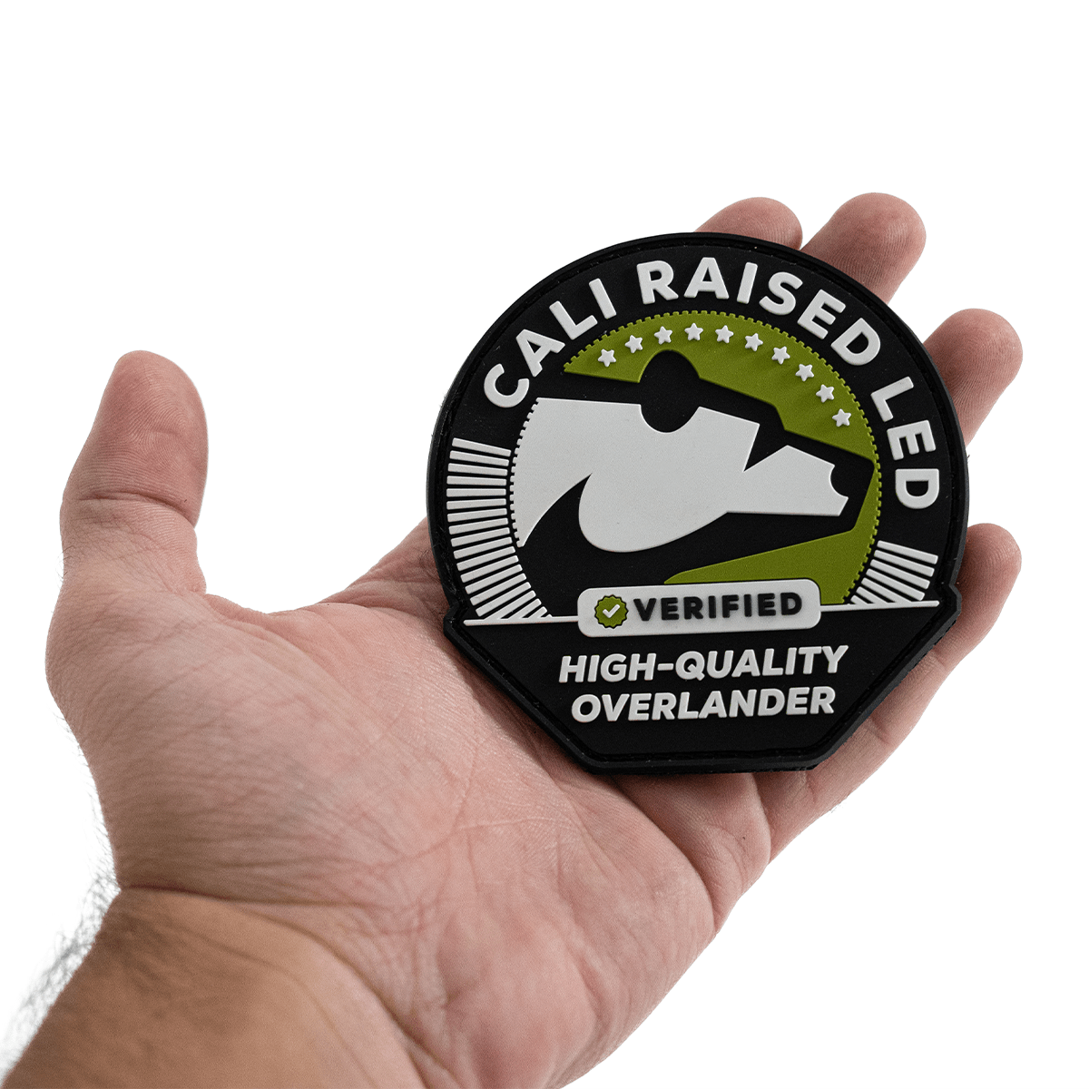 Cali Raised LED High Quality Overlander PVC Patch | Truck Brigade